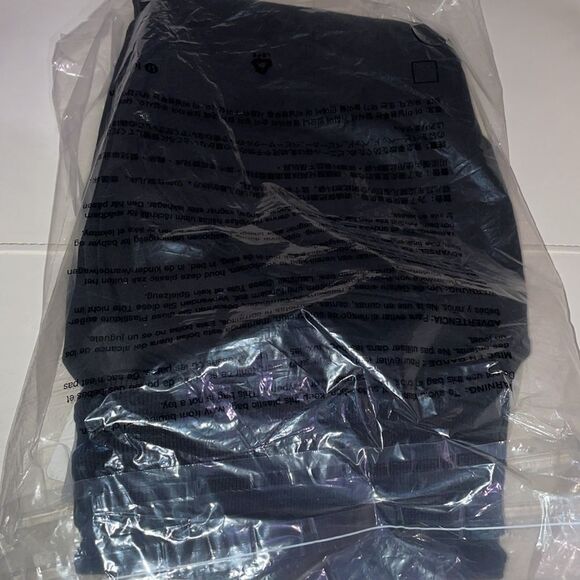 LULULEMON Scuba High-Rise French Terry Jogger Lounge Size 6 BLACK HIGH RISE NWT - Picture 4 of 4